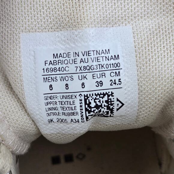 Converse Chuck Taylor 70 Hi 2-in-1 Feng Chen Wang Orange Ivory Y2K Daily Sneaker - Picture 13 of 13